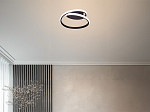 PLAFON TASCHIBRA LED MADRI 3000K 20W PRETO