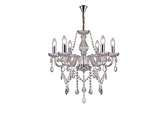LUSTRE DE CRISTAL TASCHIBRA GLAM CONHAQUE 6XE14