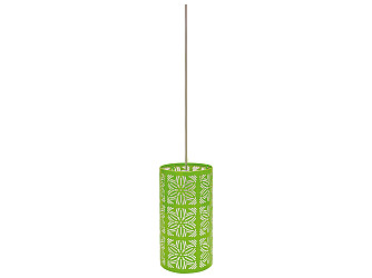 PENDENTE TASCHIBRA RENDA 103 E27 VERDE LIMÃO