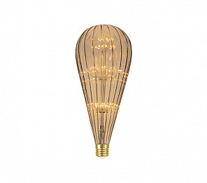 LÂMPADA LED TASCHIBRA FIREWORKS VINTAGE BT125  AMBAR