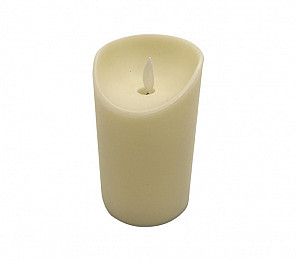 VELA LED DECORATIVA TASCHIBRA CHAMA MÓVEL 12,5CM PILHA