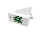 FIGURA ILUMINADA TASCHIBRA LED LUZ INFINITA ARVORE DE NATAL 25CM USB/PILHA