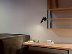 MINI SPOT LED TASCHIBRA EMBUTIR OTTO 2W 3000K PRETO