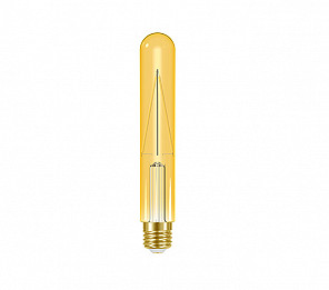 LAMP LED TASCHIBRA FILAMENTO VINTAGE TUBULAR T30  AUTOVOLT AMBAR
