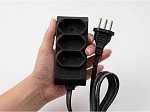 EXTENSÃO TASCHIBRA 3 TOMADAS 2P+T 3m 10A