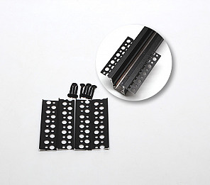 PRESILHA LATERAL NO FRAME PARA TRILHO MAGNÉTICO TASCHIBRA ATTRACT 4 PÇS