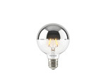 LÂMPADA LED TASCHIBRA FILAMENTO DEFLETORA ESPELHADA GLOBO G95