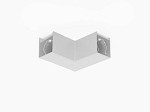 CONECTOR METRIC TASCHIBRA 90° TETO/TETO BRANCA