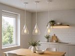 PENDENTE TASCHIBRA E27 BRANCO