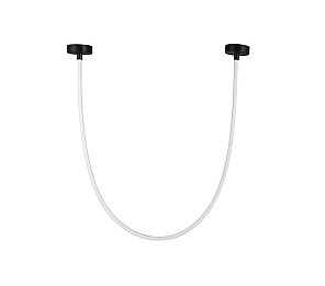 PENDENTE LED TASCHIBRA DOTLESS 360 1,8M  24V 3000K PRETO