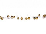 CORDÃO LUMINOSO TASCHIBRA 48 LEDS BOLAS DE NATAL PILHA 3000K