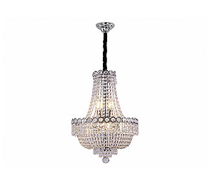 PENDENTE TASCHIBRA IMPÉRIO 400 CRISTAL TRANSPARENTE