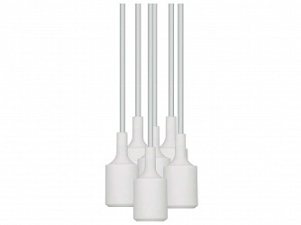 PENDENTE TASCHIBRA DOT COLOR 6XE-27 BRANCO