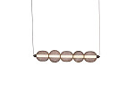 PENDENTE TASCHIBRA LED NEWTON 13W 3000K PRETO/OURO