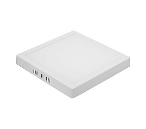 PAINEL LED PRO 18W QUADRADO SOBREPOR