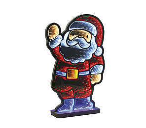 FIGURA ILUMINADA TASCHIBRA LED LUZ INFINITA NOEL MAGIA 40CM AUTOVOLT