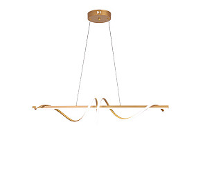 PENDENTE TASCHIBRA LED MUNIQUE 6500K 36W OURO