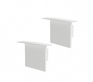 ACESSÓRIOS PERFIL SPIRE 50 TAMPA / PRESILHA EMB 35X50mm BRANCA