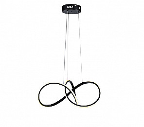 PENDENTE LED TASCHIBRA TÓQUIO 3000K 30W PRETO