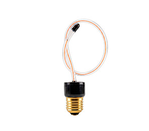LÂMPADA LED FILAMENTO TASCHIBRA FLOW 4,8W AMBAR E27