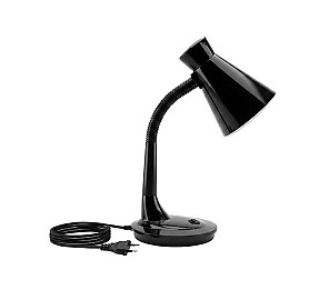LUMINÁRIA MESA TLM 03 TASCHIBRA E27 PRETO
