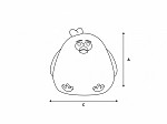 LUMINÁRIA SOFT LED TASCHIBRA CÓRI 1W RECARREGÁVEL