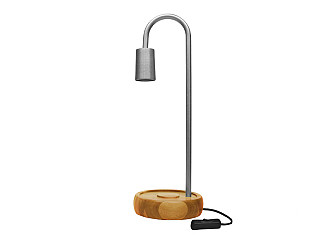 ABF-142 ABAJUR TASCHIBRA FLAM 1XE27 PRATA