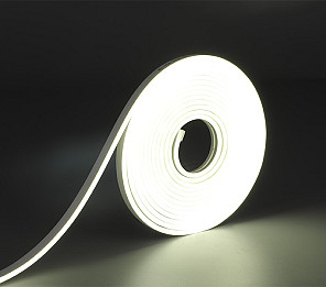 12V - FITA LED TASCHIBRA NEON FLEX 8W 120 LEDS/M 5M 6500K IP 65