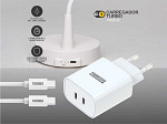 CARREGADOR TURBO USB TASCHIBRA PARA ELETRONICOS PD