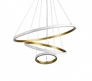 PENDENTE LED TASCHIBRA MONTREAL 3000K 45W OURO FOSCO