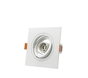 SPOT EMBUTIR TASCHIBRA VISTA QUADRADO MR16