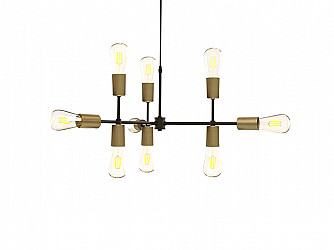 PENDENTE TASCHIBRA EQUILIBRIUM 9XE27 OURO