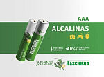 PILHA ALCALINA AAA TASCHIBRA BLISTER 4