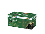 CORTINA FESTÃO LUMINOSO TASCHIBRA 1000 LEDS ESTÁTICA COM LED FLASH ISOL VD 3000K