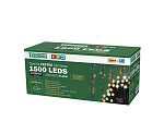CORTINA FESTÃO LUMINOSO TASCHIBRA 1500 LEDS ESTÁTICA COM LED FLASH ISOL VD 3000K
