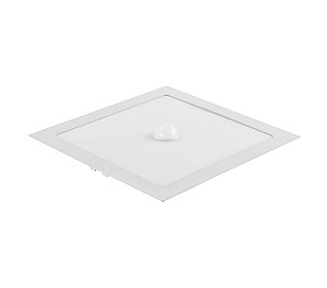 PAINEL LED 18W COM SENSOR EMBUTIR BRANCO 6500K