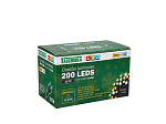 CORDÃO LUMINOSO TASCHIBRA 200 LED ESTÁTICO COM LED FLASH ISOL VD 3000K