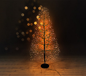 ARVORE ILUMINADA TASCHIBRA 1000 MINI LEDS 125CM AUTOVOLT 3000K 3000K