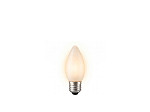 LÂMPADA INCANDESCENTE TASCHIBRA VELA LISA LEITOSA 40W