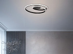 PLAFON TASCHIBRA LED MADRI 40W PRETO