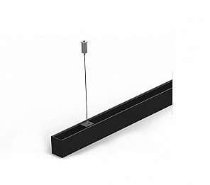 KIT PENDENTE PARA PERFIL TASCHIBRASPIRE 35X45 3 METROS PRETO FOSCO