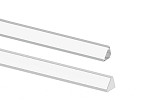 PERFIL TASCHIBRA SPIRE L30 SOBREPOR 30X30X1000mm BRANCO