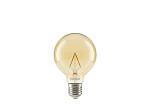 LÂMPADA LED FILAMENTO VINTAGE GLOBO G95  AUTOVOLT ÂMBAR