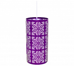 PENDENTE TASCHIBRA RENDA 103 E27 ROXO