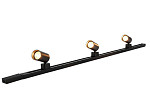 KIT TRILHO TASCHIBRA DIRECT LED PRETO