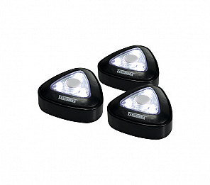 LANTERNA LED TASCHIBRA TLL 09 COM 3 PÇS