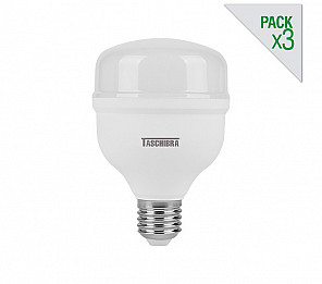 LÂMPADA LED TKL 110 TASCHIBRA 20W 6500K PACK 3X