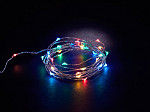 CORDÃO LUMINOSO TASCHIBRA 50 MINI LED ARAME PILHA