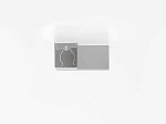 CONECTOR METRIC TASCHIBRA 90° TETO/TETO BRANCA