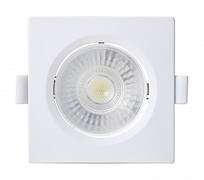 SPOT EMBUTIR TASCHIBRA QUADRADO ALLTOP LED MR11 3W 38º - NICHO  55x55mm (CxL)